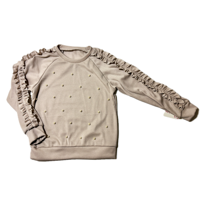 Bluza dziewczęca SWETEREK - Perełki / Falbany